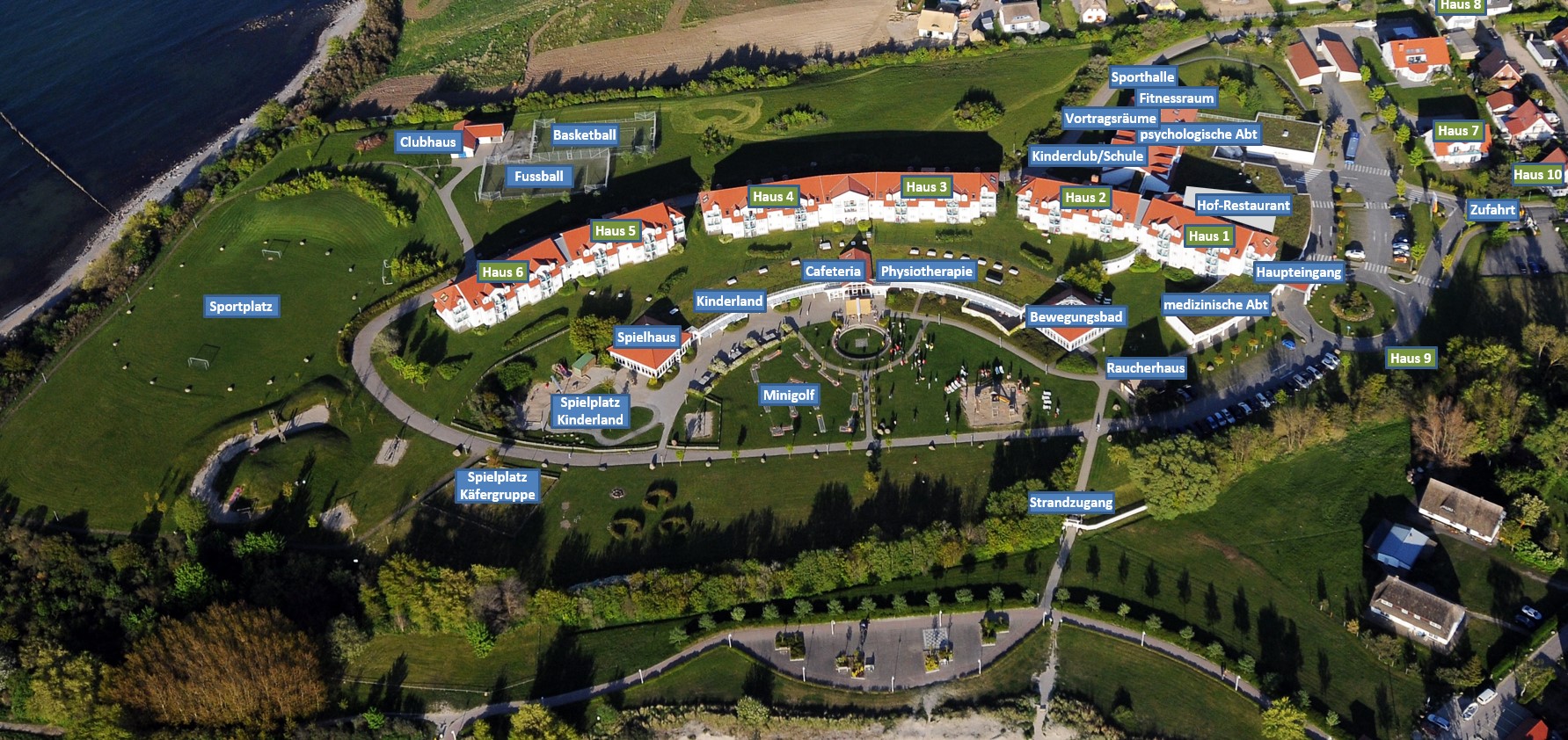 Räumlichkeiten - Ostseeklinik Königshörn Fachklinik für Mutter/Vater